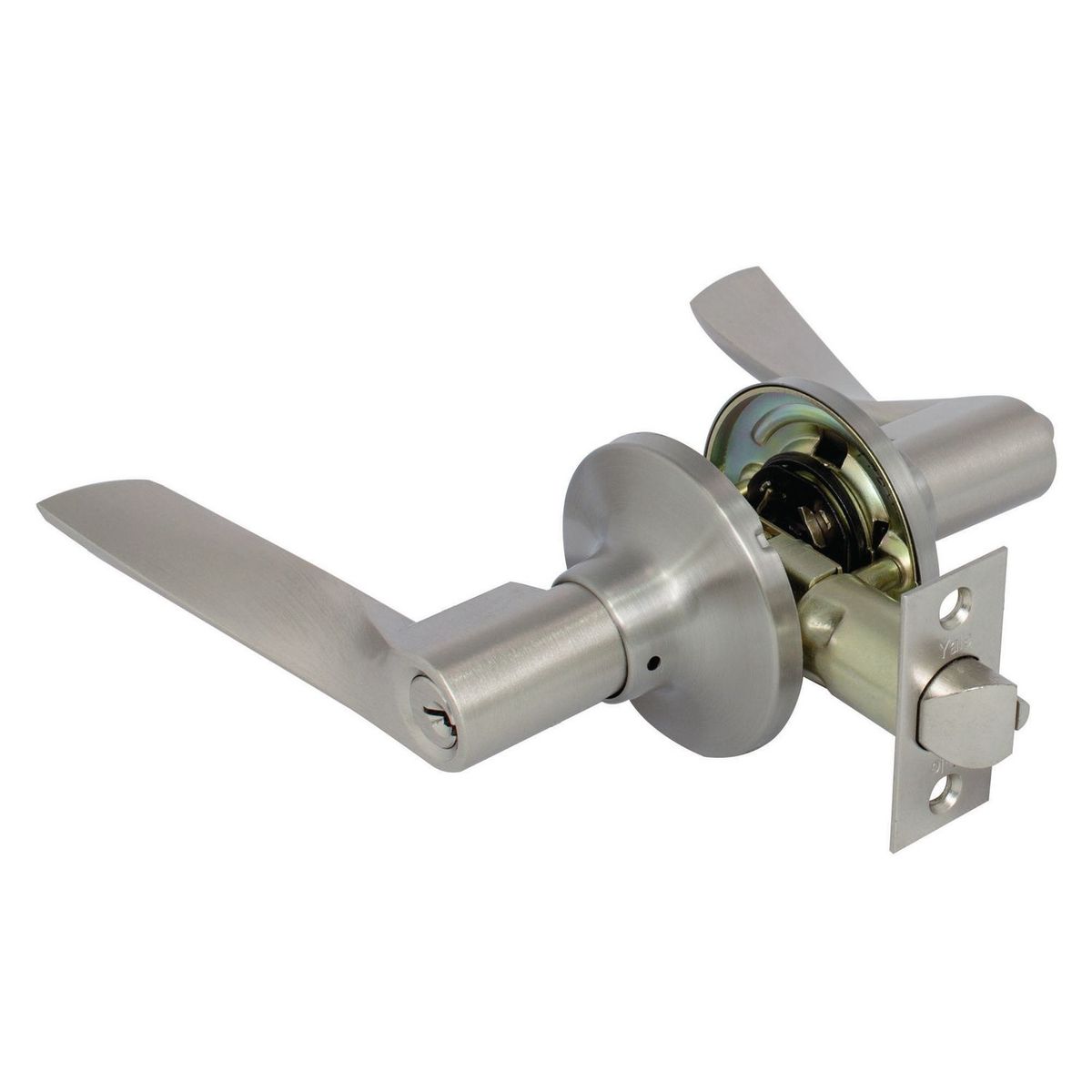 Yale - Manija para Recámara Níquel Satín