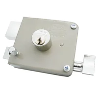 Cerradura de Sobreponer Clásica 715 Izq. Beige