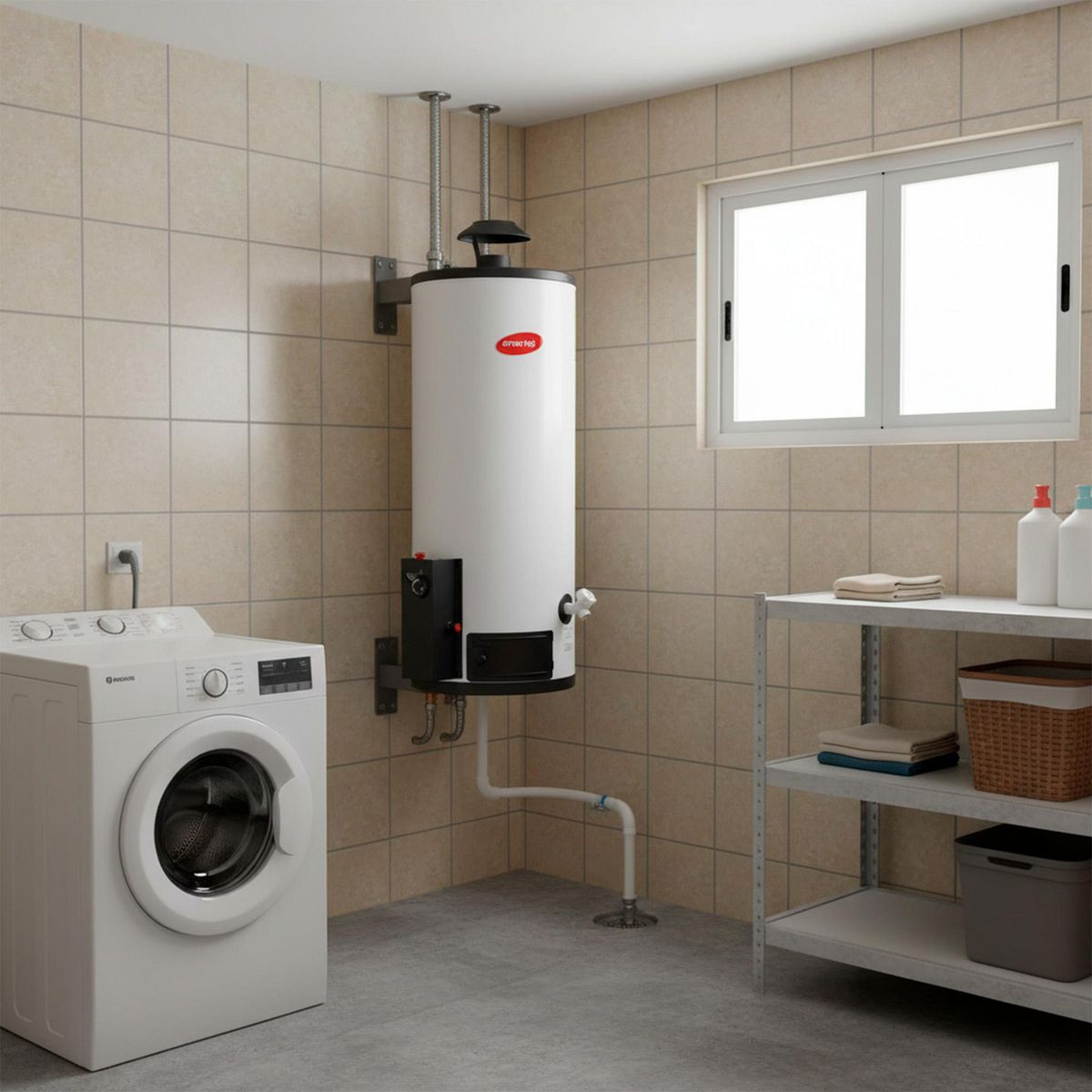 Enerhit - Calentador de Depósito Enerhit Gas LP 60 L