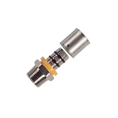 Conector reduccion r m gas 3/8x3/4