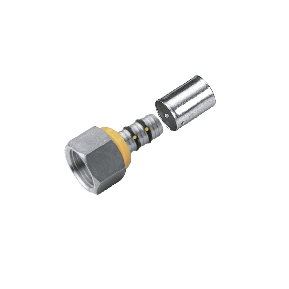 Conector rosca hembra gas 3/4", marca Urrea - Foto Principal