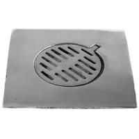 Coladera Cuadrada 20 x 20 cm de Aluminio