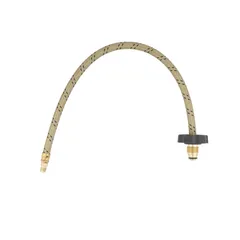 Manguera Pigtail Vinil Dorada 55Cm