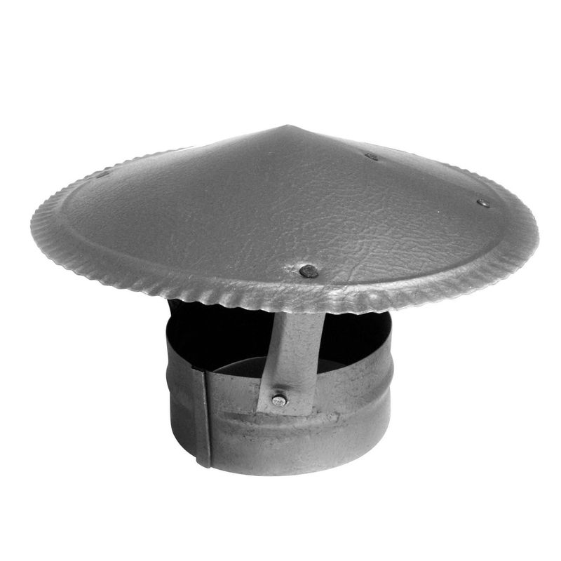 Miber - Chimenea Galvanizada 4"