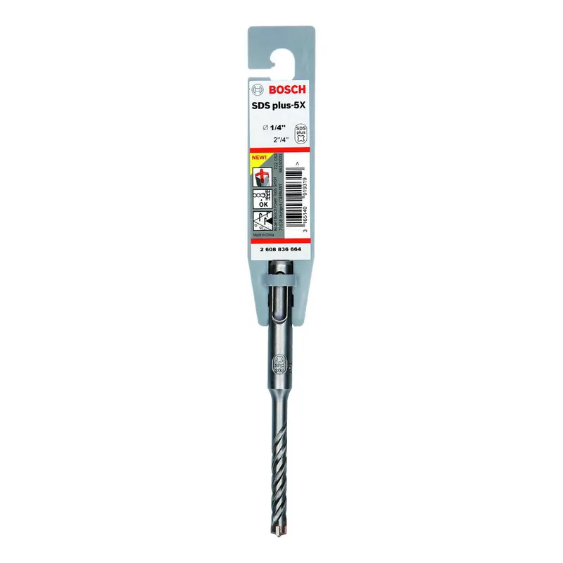 Bosch - Broca sds-plus 5x 1/4"x2"x4"
