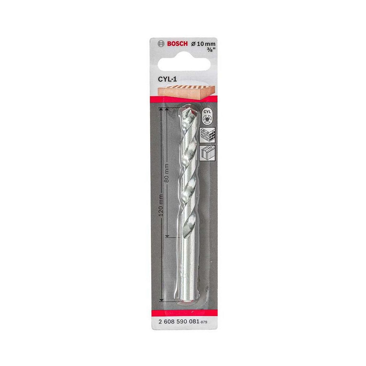 Bosch - Broca cyl -1 3/8"x5" marca BOSCH