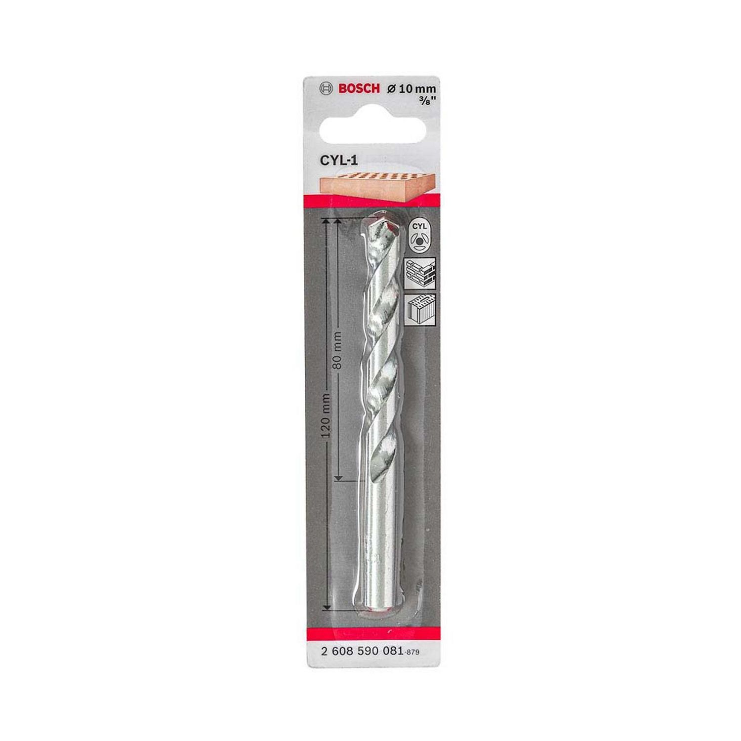 Bosch - Broca cyl -1 3/8"x5" marca BOSCH