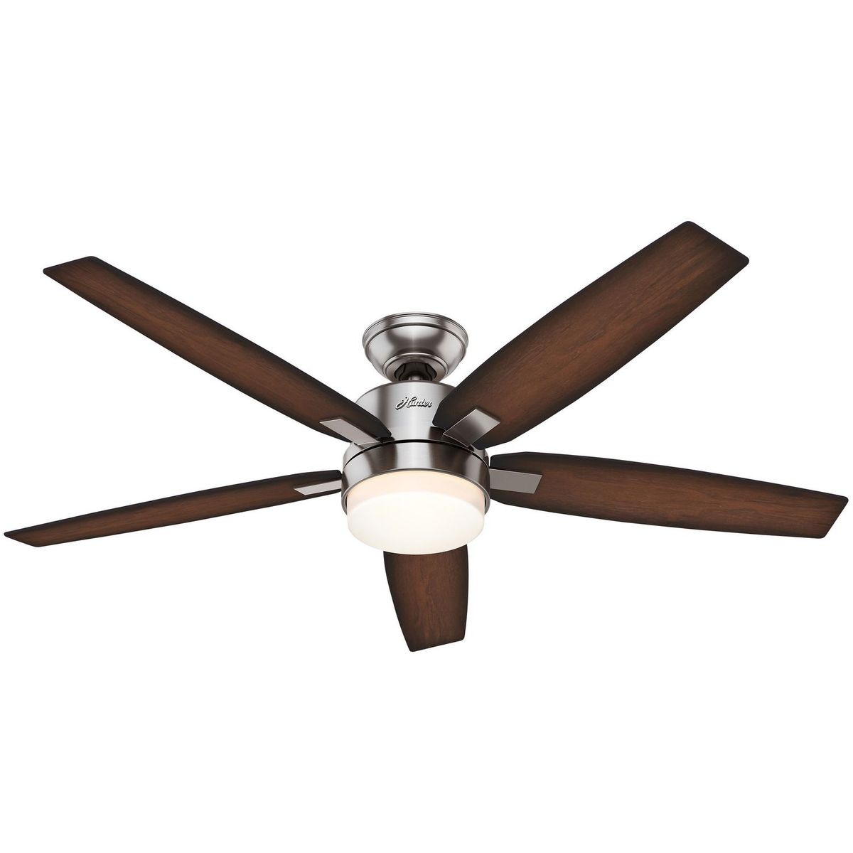 Ventilador de Techo Windemere 5 Aspas y 1 Luz de 54" Negro, marca Hunter - Foto Principal