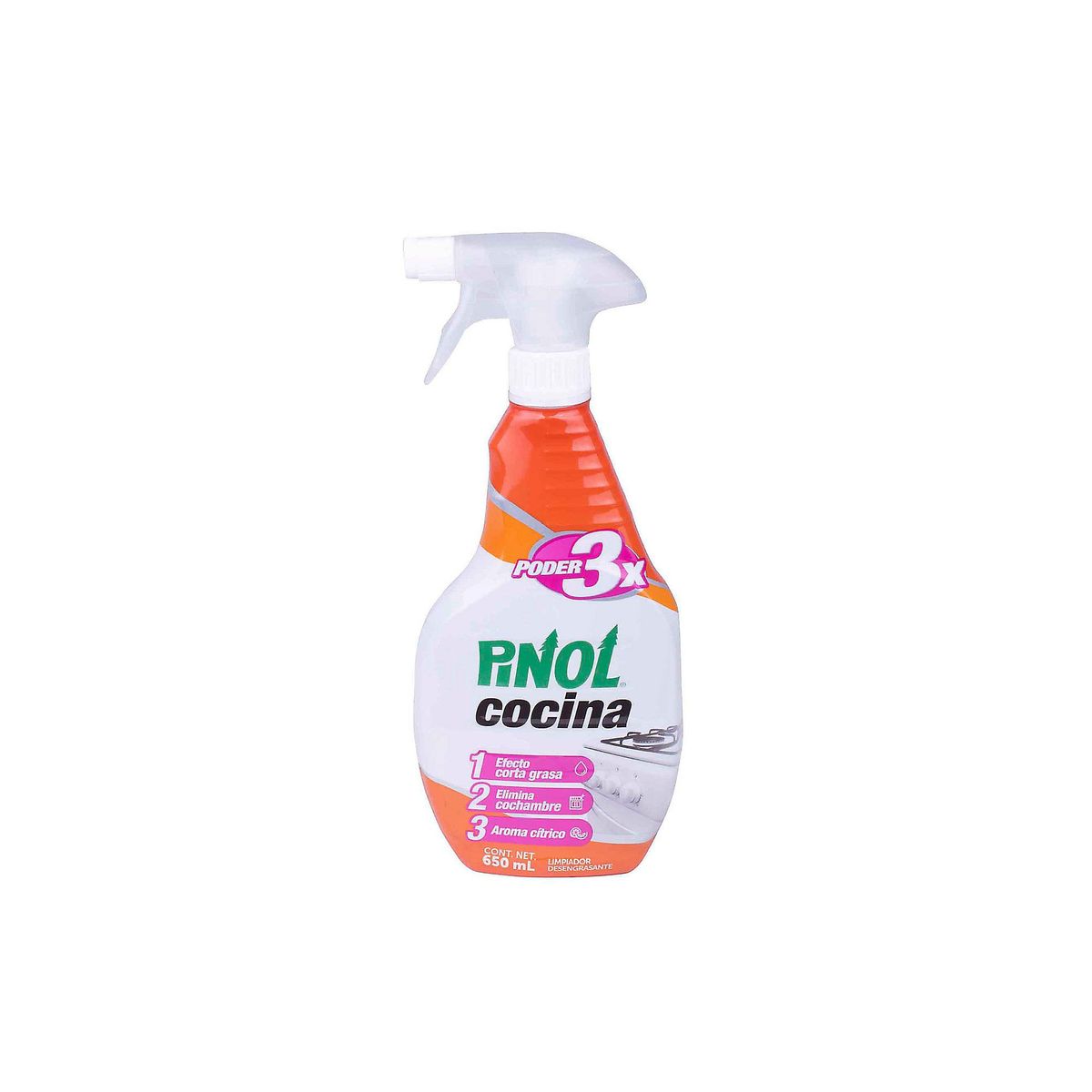 Pinol - Limpiador Poder Antigrasa 650 ml