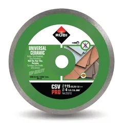 Disco CSV 115 Pro para cerámica