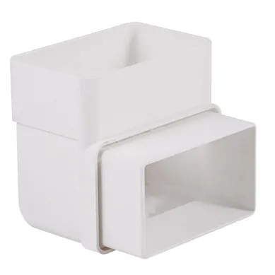 Codo 90� PVC rectangular