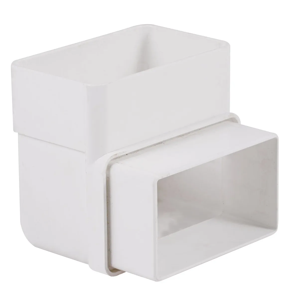 Codo 90° PVC rectangular, marca Amanco - Foto Principal