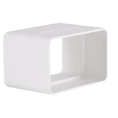 Unión rectangular PVC UV Canoa b
