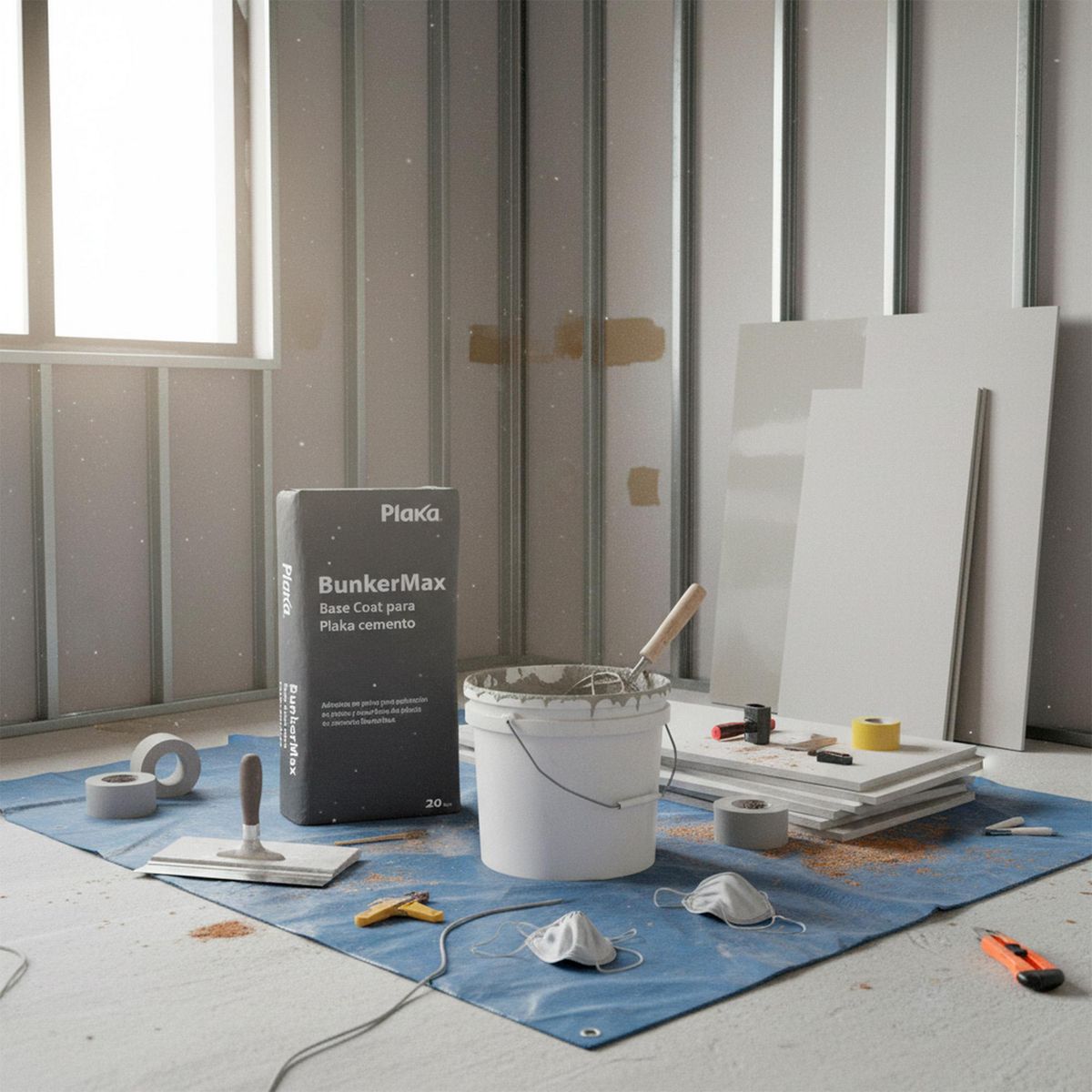 Multimarca - Basecoat saco 20k bunker
