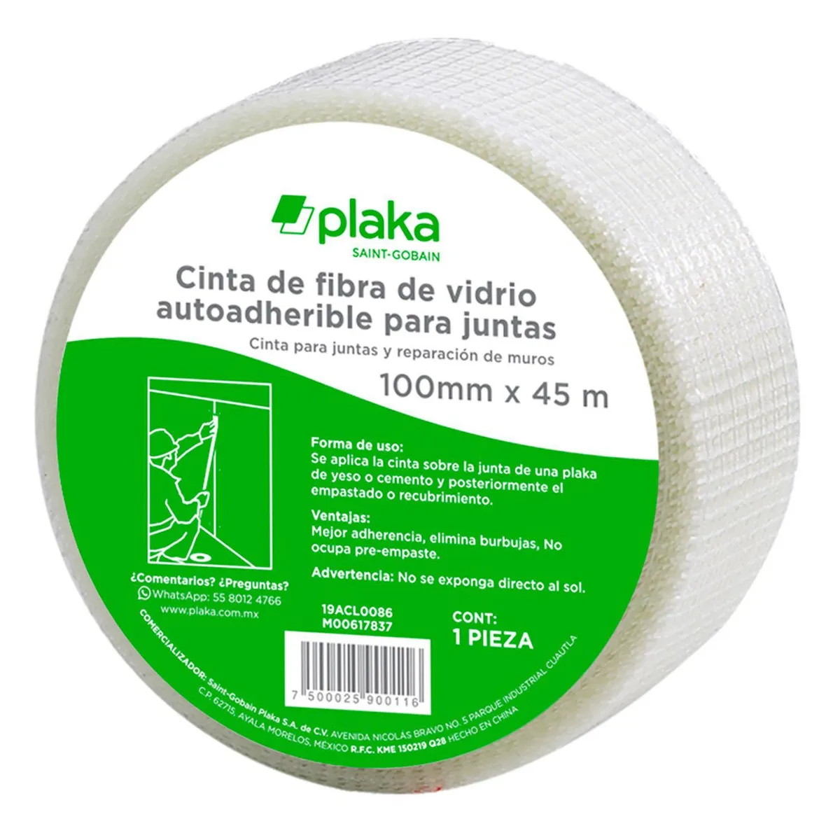 Cinta fib de vid e 10cmx45m, marca Multimarca - Foto Principal