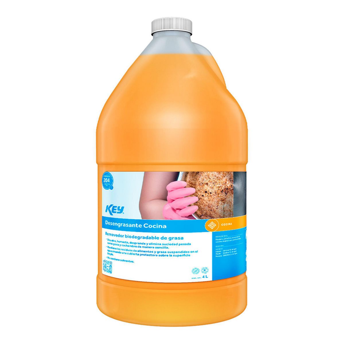 Key - Desengrasante de Cocina Profesional 4L