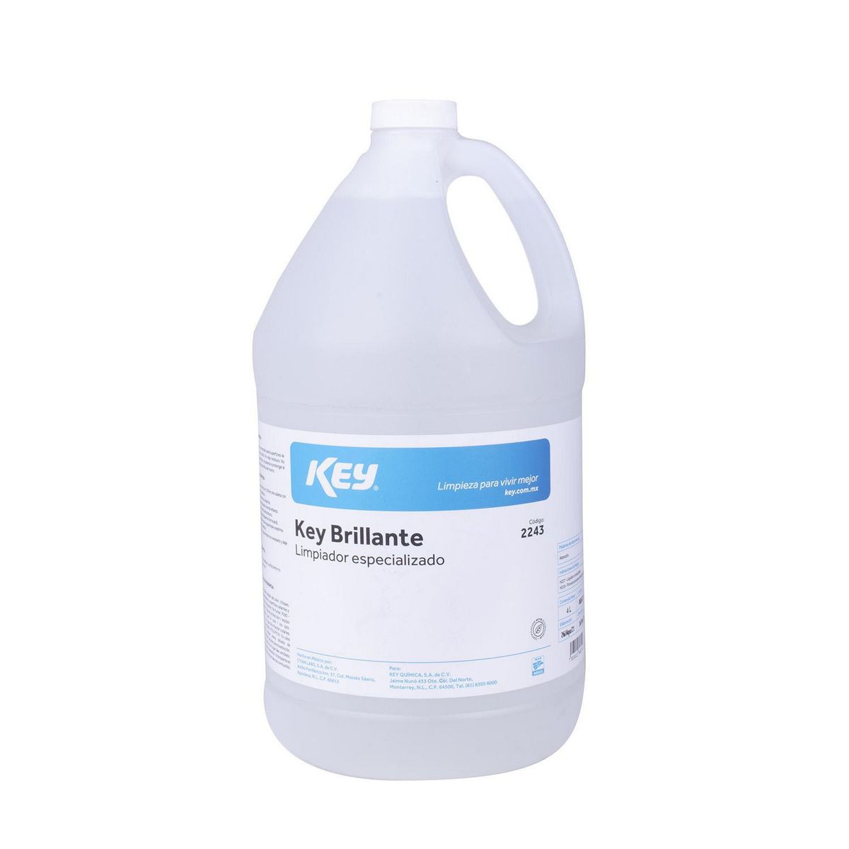 Limpiador Profesional mutisuperficies 4L, marca Key - Foto Principal