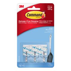 Command Ganchos para Utensilios, Transparentes