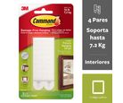 Tiras para colgar cuadros blanco