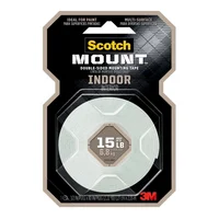 Cinta doble cara Scotch para interiores, 1 Rollo de 12.7 mm x 1.9 m