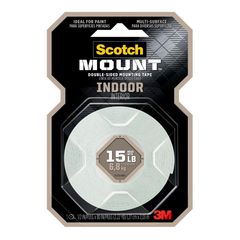 Cinta doble cara Scotch para interiores, 1 Rollo de 12.7 mm x 1.9 m