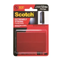 Tiras de montaje doble cara extrem Scoth, 8 pz 25 mm x 7.6 cm