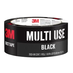 Cinta para ductos 3M, 1 rollo 48 mm x 18.2 m, color negro
