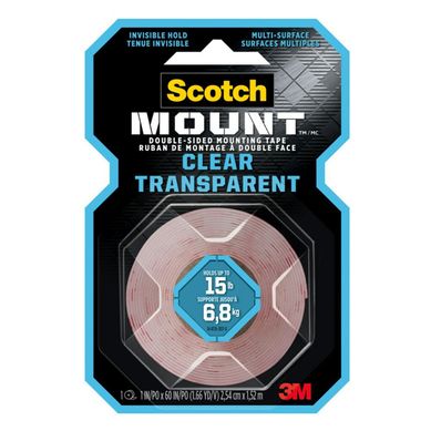 Cinta de espuma montaje pesado 25 mm x 1.5 m