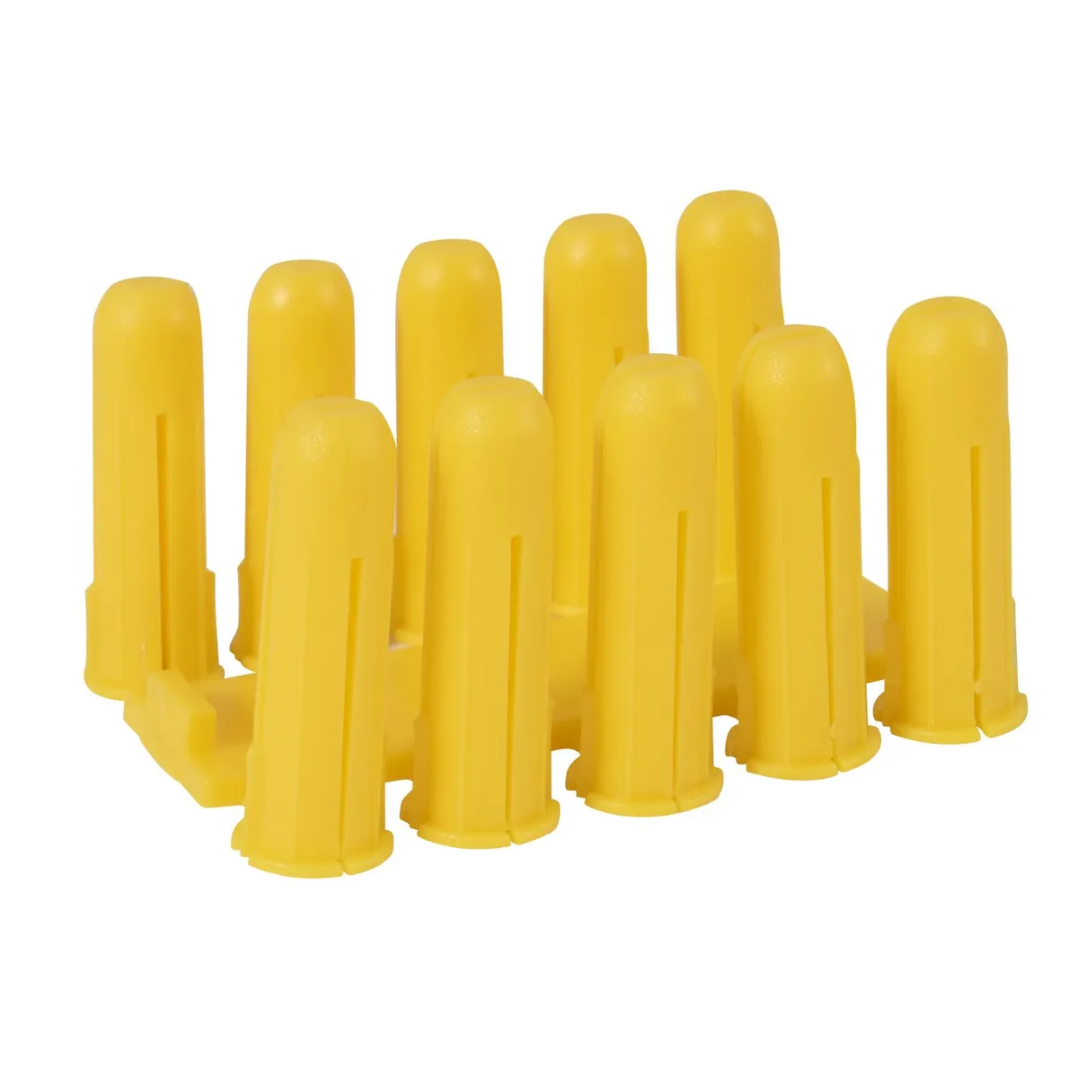 Thorsmex - Taquete para clavo TCP1 amarillo 5.5 x 25