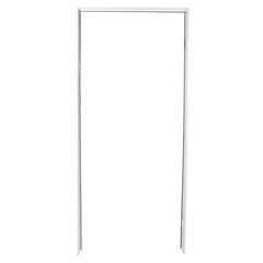 Marco de aluminio blanco 94 x 216 cm