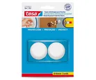 Protector antichoque para puertas 40 mm blanco 2 piezas