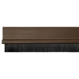 Perfil rígido bajo puertas 1 m x 37 mm café