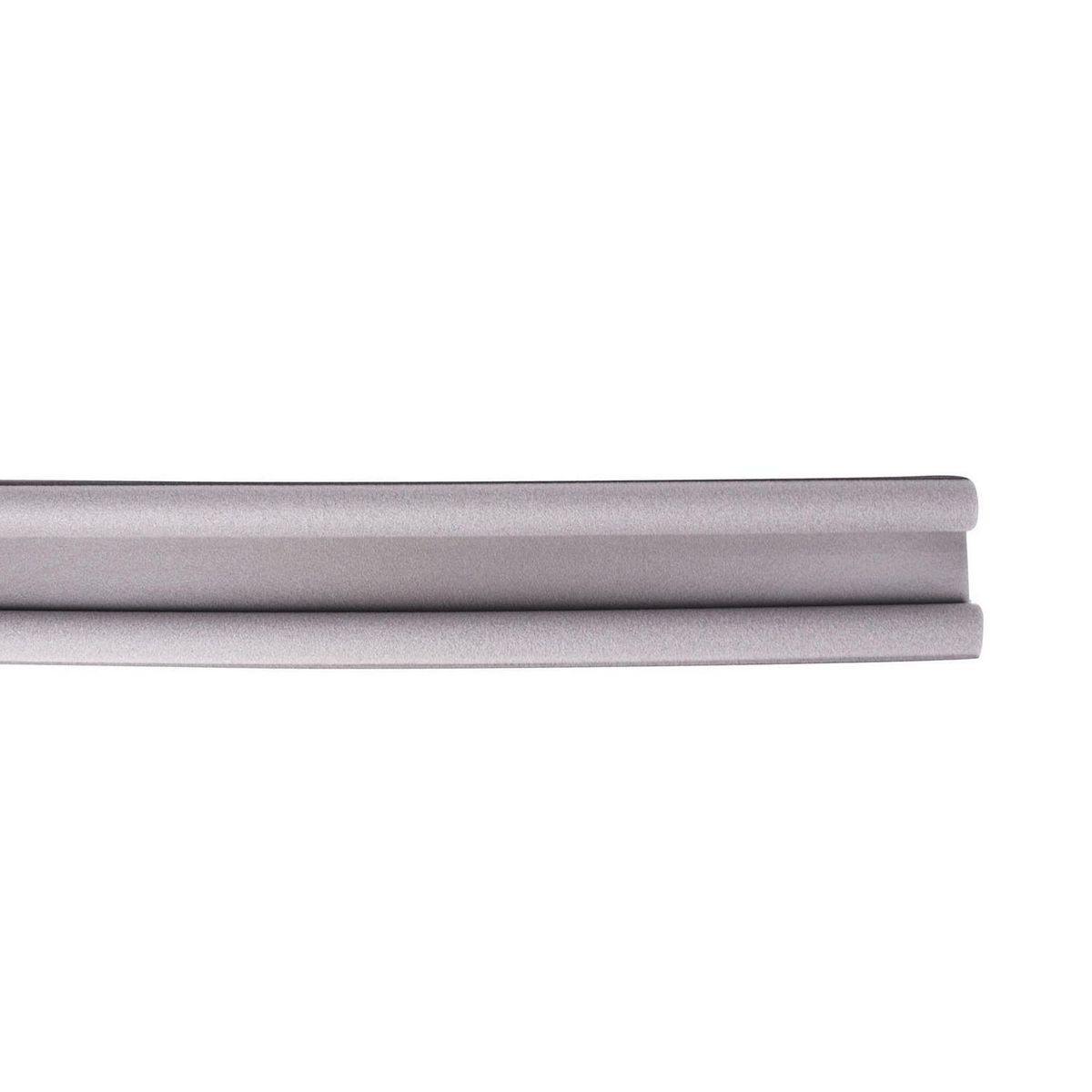 Perfil doble rollo bajo puertas 1 m gris, marca Tesa - Foto Principal