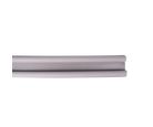 Perfil doble rollo bajo puertas 1 m gris