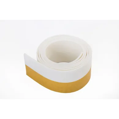Perf�l flexible bajo puertas 1 m x 38 mm blanco