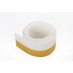 Perfíl flexible bajo puertas 1 m x 38 mm blanco