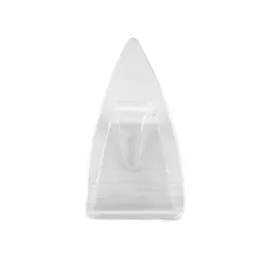 Gancho decorativo removible 5 piezas transparente