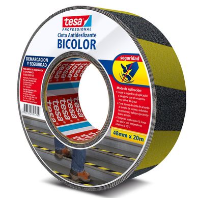 Cinta antideslizante bicolor 48 mm x 20 m