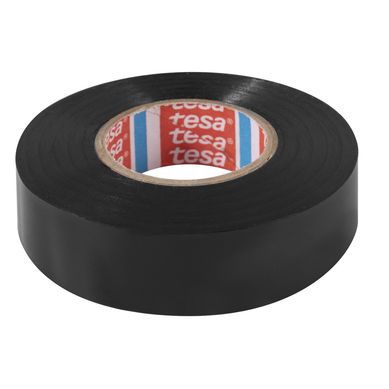 Cinta aislante profesional negra 20 m x 19 mm