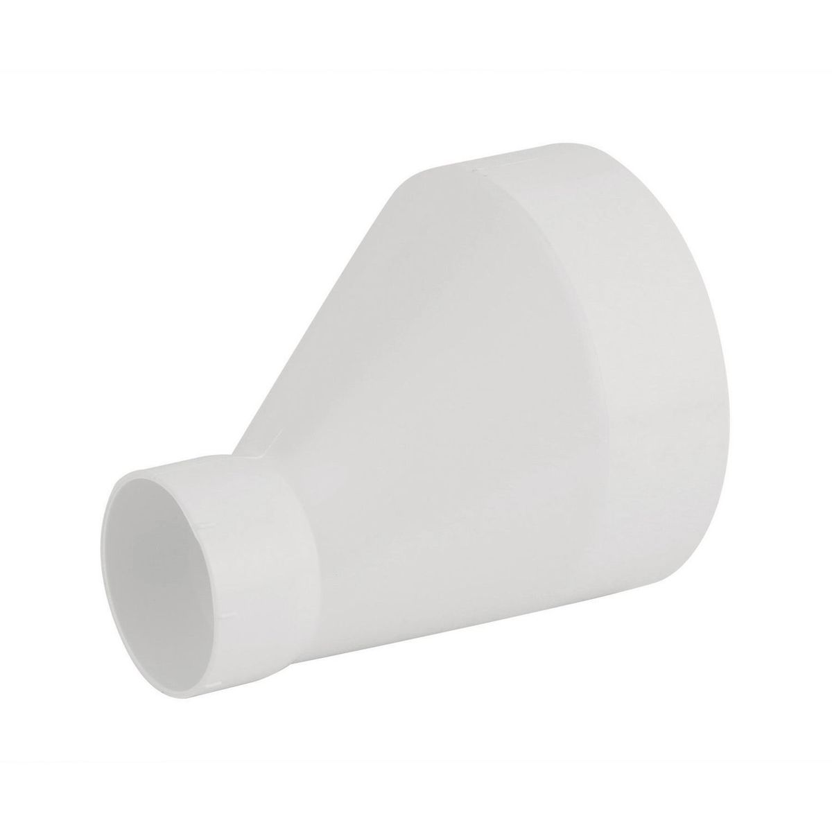 Reducción excéntrico pvc sanitario 110x75mm cementar,uso de drenaje, marca Amanco - Foto Principal