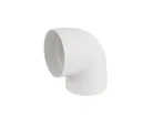 Codo 90° sanitario 110mm c/salida trasera 50, uso de drenaje domestico