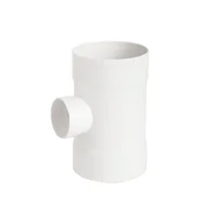 Tee sencilla reducción sanitaria cementar 110x50mm, uso de drenaje