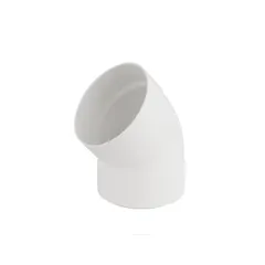 Codo 45° pvc sanitario de 40mm Cementar