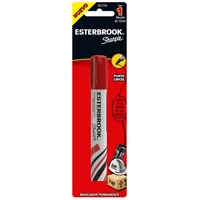 Marcador permanente rojo
