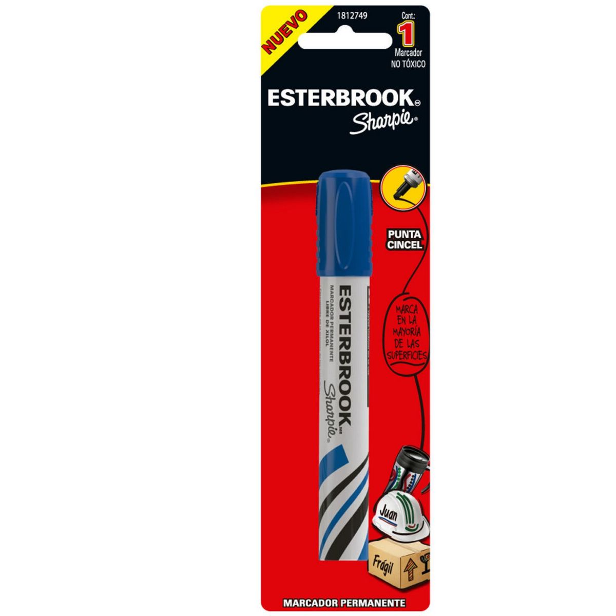 Esterbrook - Marcador permanente azul