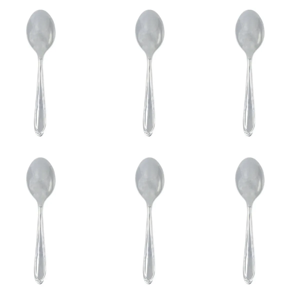 Tramontina - Set 6 cucharas café acero inoxidable