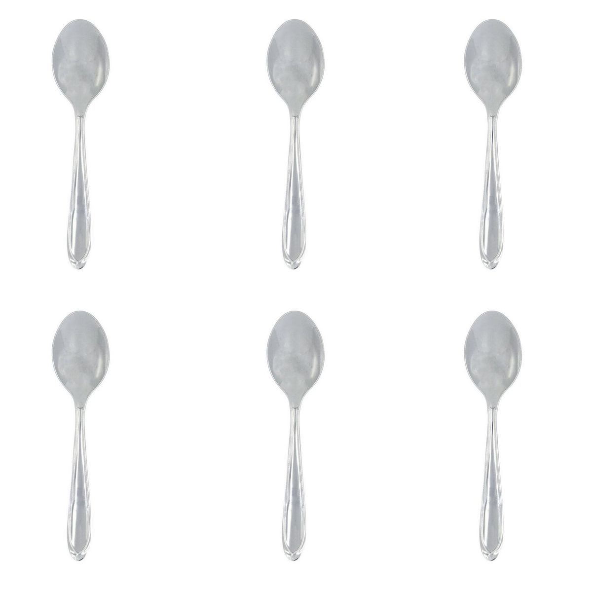 Tramontina - Set 6 cucharas café acero inoxidable