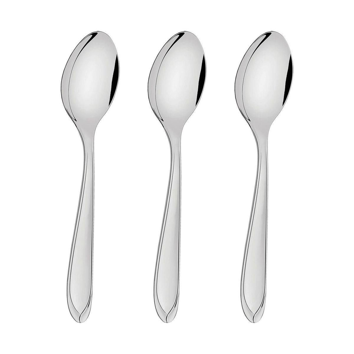 Tramontina - Set 3 cucharas soperas acero inoxidable