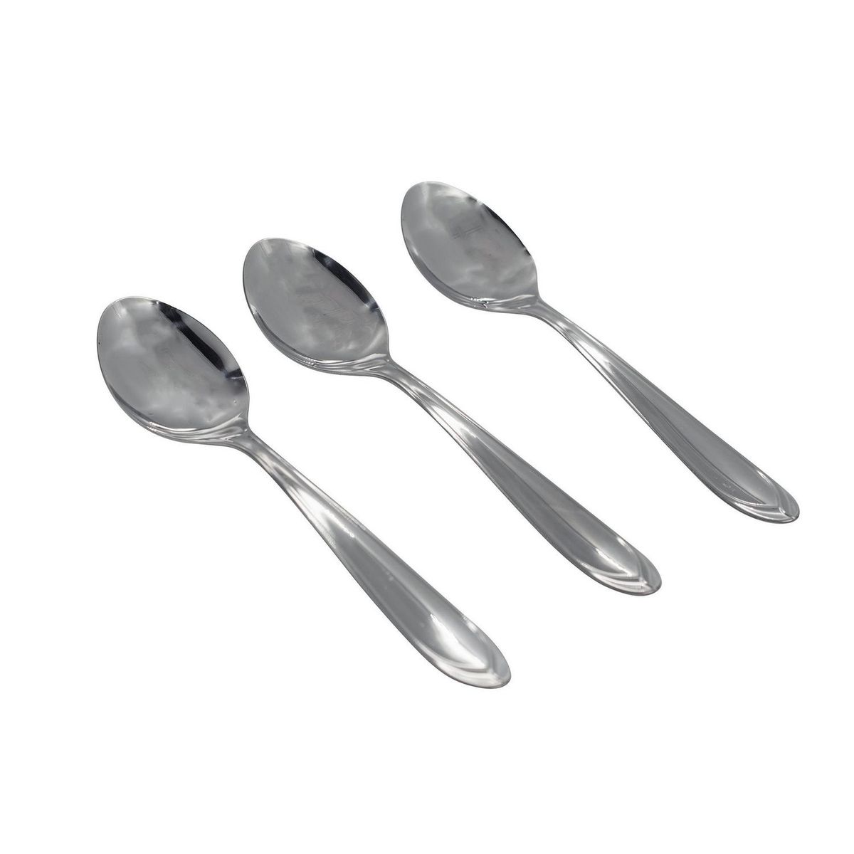 Tramontina - Set 3 cucharas soperas acero inoxidable