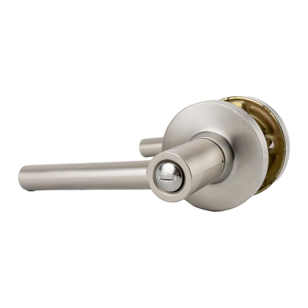 Kwikset - Manija p/baño niquel satín